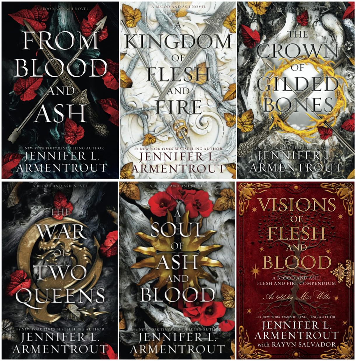 Blood And Ash (6 Books Series)