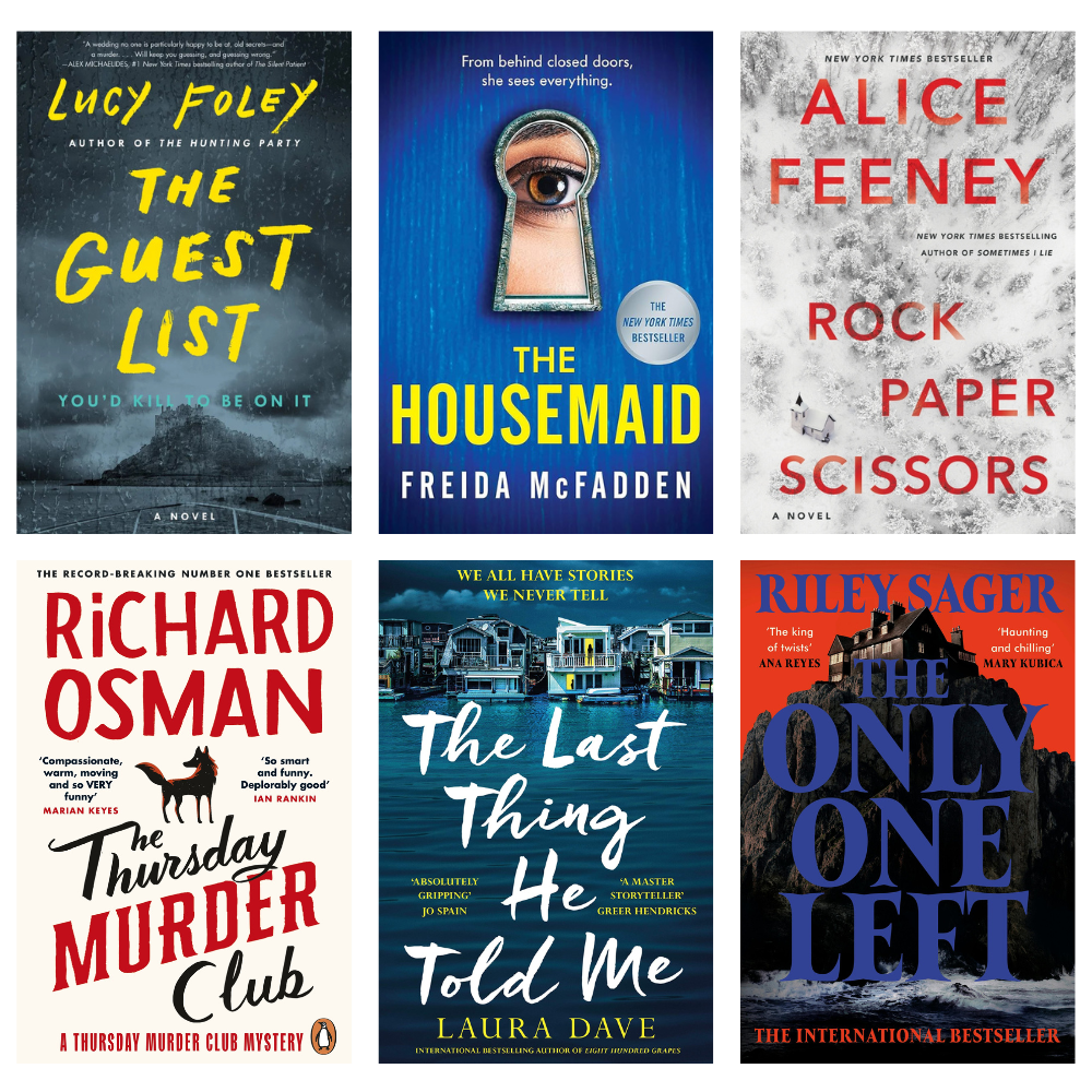 Thriller Bestsellers Starter Pack: 15 Books