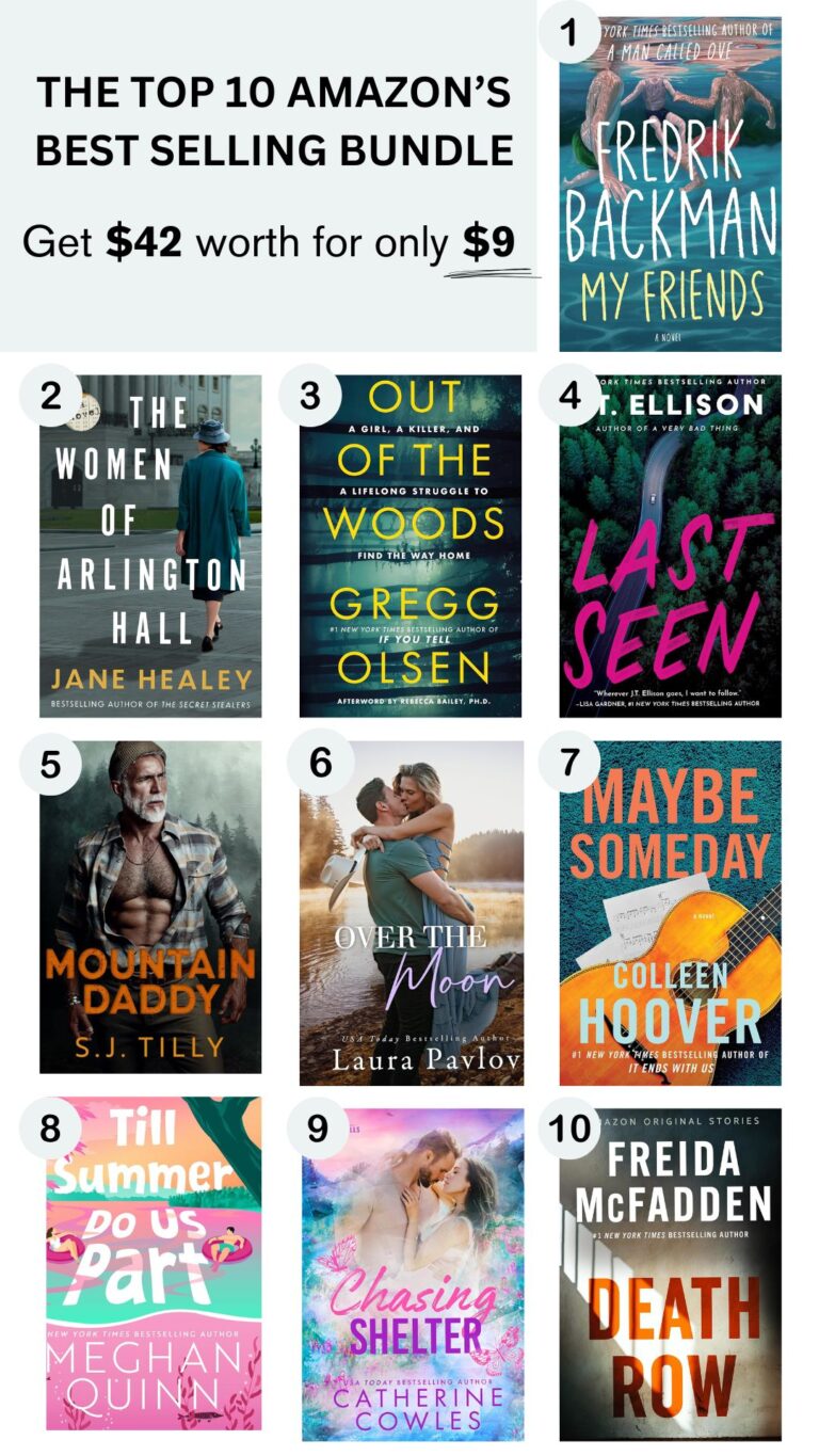 This month’s top 10 best-selling books on Amazon